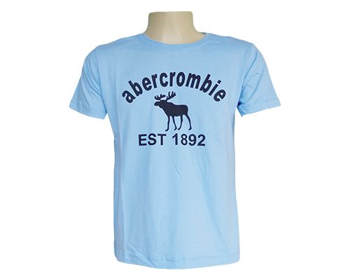 Camisa Abercrombie Azul Clara MOD:73557