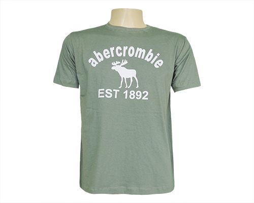 Camisa Abercrombie & Fitch Verde Escuro MOD:73077