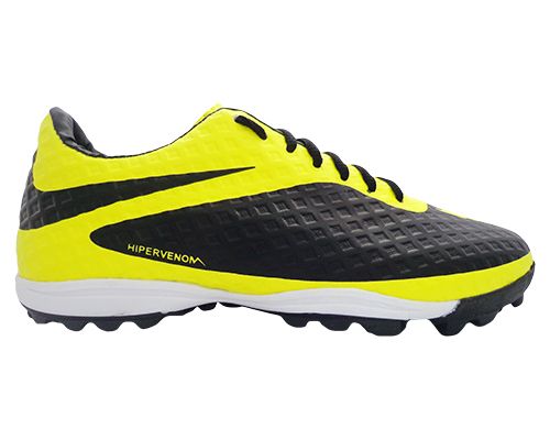 Chuteira Society Nike Hypervenom Preto e Amarelo MOD:11266