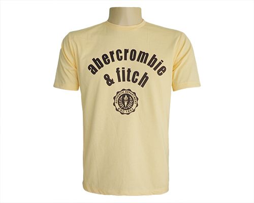 Camisa Abercrombie & Fitch Amarela MOD:73005